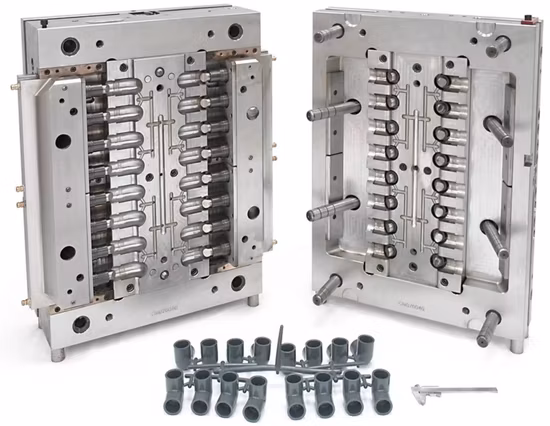 좋은 가격 물 파이프 피팅 플라스틱 사출 금형 및 PVC 파이프 피팅 가정용 플라스틱 금형